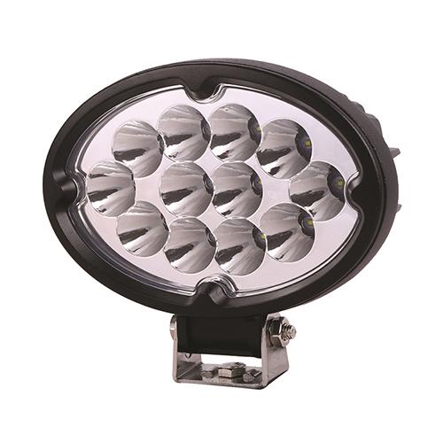 36W Oval LED Work Light with Reflector